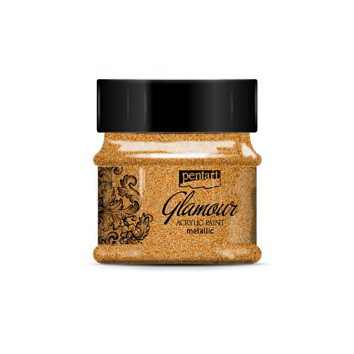 Colori acrilici Glamour metallizzati 50ml – reddish gold