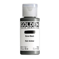 GOLDEN Vernice acrilica fluida 30 ml – 2010 nero osso