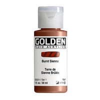 GOLDEN Vernice acrilica fluida 30 ml – 2020 terra di Siena bruciata