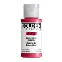 GOLDEN Vernice acrilica fluida 30 ml – 2305 quinacridone magenta