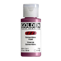 GOLDEN Vernice acrilica fluida 30 ml – 2330 quinacridone viola
