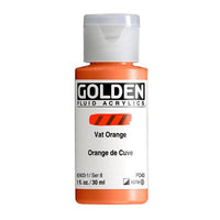 GOLDEN Vernice acrilica fluida 30 ml – 2403 tino arancione