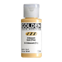 GOLDEN Vernice acrilica fluida iridescente 30 ml – 2453 oro