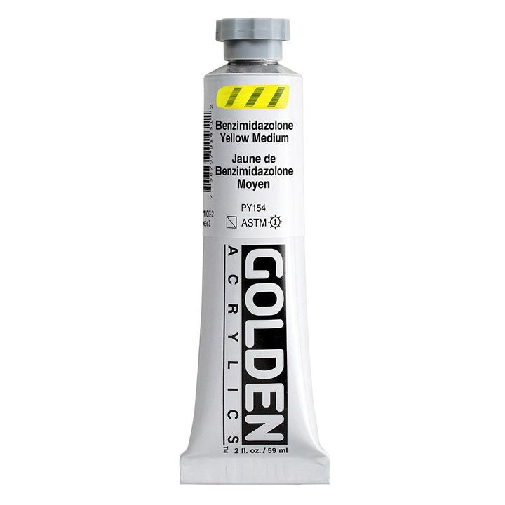 GOLDEN Vernice Acrilica Corpo Pesante 148 ml – 1008 benzimidazolone giallo medio