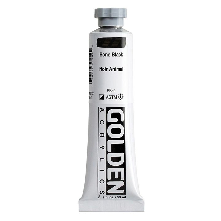 GOLDEN Vernice Acrilica Corpo Pesante 148 ml – 1010 nero osso