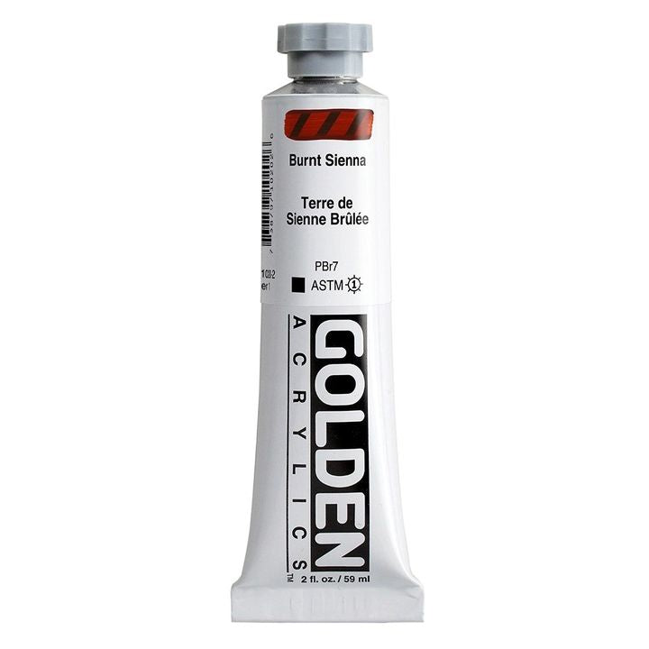 GOLDEN Vernice Acrilica Corpo Pesante 59 ml – 1020 terra di Siena bruciata