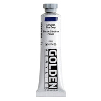 GOLDEN Vernice Acrilica Corpo Pesante 59 ml – 1051 blu scuro ceruleo