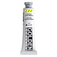 GOLDEN Vernice Acrilica Corpo Pesante 59 ml – 1130 giallo cadmio medio