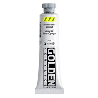 GOLDEN Vernice Acrilica Corpo Pesante 59 ml – 1191 hansa giallo opaco