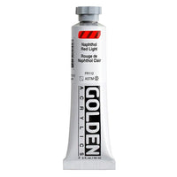 GOLDEN Vernice Acrilica Corpo Pesante 59 ml – 1210 naftolo rosso chiaro