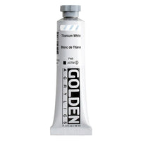 GOLDEN Vernice Acrilica Corpo Pesante 59 ml – 1380 bianco titanio
