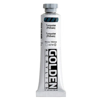 GOLDEN Vernice Acrilica Corpo Pesante 59 ml – 1390 turchese (ftalo)