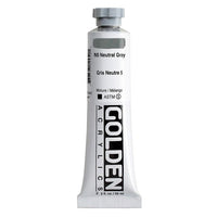 GOLDEN Vernice Acrilica Corpo Pesante 59 ml – 1445 grigio neutro N5