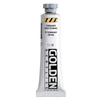 Vernice acrilica iridescente GOLDEN Heavy Body – 4110 oro (grossolano)