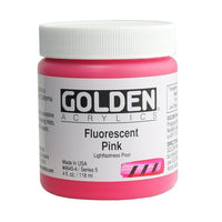 Vernice acrilica fluorescente GOLDEN Heavy Body – 4645 rosa