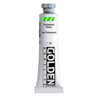 Vernice acrilica fluorescente GOLDEN Heavy Body – 4620 verde