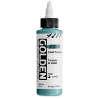 GOLDEN Vernice acrilica ad alto flusso 118 ml – 8503 Turchese cobalto