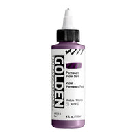 GOLDEN Vernice acrilica ad alto flusso 118 ml – 8536 Viola permanente scuro