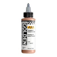 GOLDEN Vernice acrilica ad alto flusso 118 ml – 8565 Ossido di ferro giallo trasparente