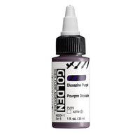 GOLDEN Vernice acrilica ad alto flusso 30 ml – 8504 Viola diossazina