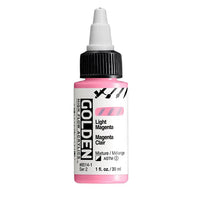 GOLDEN Vernice acrilica ad alto flusso 30 ml – 8514 Luci Magenta