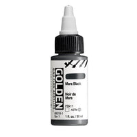 GOLDEN Vernice acrilica ad alto flusso 30 ml – 8518 Marte Nero