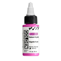 GOLDEN Vernice acrilica ad alto flusso 30 ml – 8519 Magenta medio