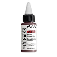 GOLDEN Vernice acrilica ad alto flusso 30 ml – 8521 Alizarínová Karmazínová Hue