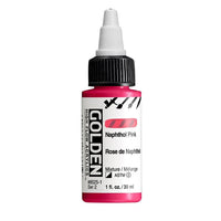 GOLDEN Vernice acrilica ad alto flusso 30 ml – 8525 Naftolo rosa