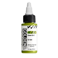 GOLDEN Vernice acrilica ad alto flusso 30 ml – 8528 Verde d'oro
