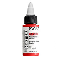 GOLDEN Vernice acrilica ad alto flusso 30 ml – 8531 Rosso naftolo medio