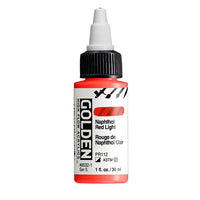 GOLDEN Vernice acrilica ad alto flusso 30 ml – 8532 Naftolo rosso chiaro