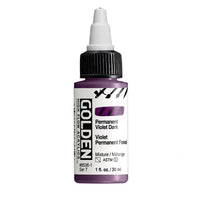 GOLDEN Vernice acrilica ad alto flusso 30 ml – 8536 Viola permanente scuro