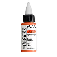 GOLDEN Vernice acrilica ad alto flusso 30 ml – 8539 Arancione pirrolo