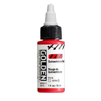 GOLDEN Vernice acrilica ad alto flusso 30 ml – 8541 Rosso Quinacridone