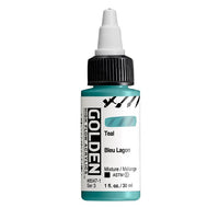 GOLDEN Vernice acrilica ad alto flusso 30 ml – 8547 verde acqua