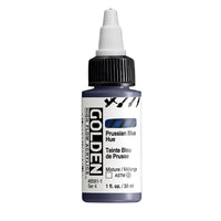 GOLDEN Vernice acrilica ad alto flusso 30 ml – 8581 Berlino Tinta Blu
