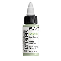 GOLDEN Vernice acrilica ad alto flusso 30 ml – 8583 Titanio verde chiaro