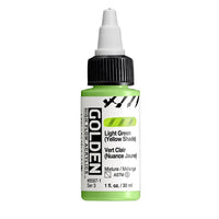 GOLDEN Vernice acrilica ad alto flusso 30 ml – 8587 Verde chiaro (tonalità gialla)