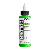 GOLDEN Vernice acrilica fluorescente ad alto flusso 118 ml – 8568 Verde