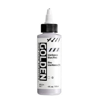 GOLDEN Vernice acrilica ad alto flusso di interferenza 118 ml – 8510 Blu Fine