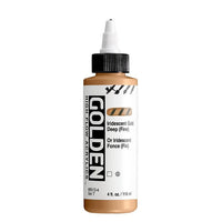 GOLDEN Vernice acrilica iridescente ad alto flusso 118 ml – 8513 Oro Profondo Delicato