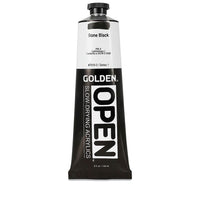 GOLDEN OPEN Vernice acrilica ad asciugatura lenta 148 ml – 7010 Nero osso