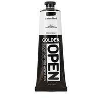 GOLDEN OPEN Vernice acrilica ad asciugatura lenta 148 ml – 7040 Nero carbone