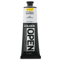 GOLDEN OPEN Vernice acrilica ad asciugatura lenta 148 ml – 7130 Giallo cadmio medio