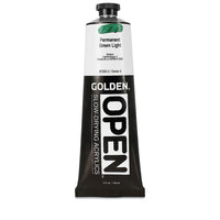 GOLDEN OPEN Vernice acrilica ad asciugatura lenta 148 ml – 7250 Luce verde permanente