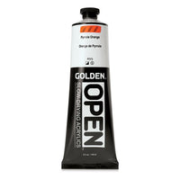 GOLDEN OPEN Vernice acrilica ad asciugatura lenta 148 ml – 7276 arancio pirrolo