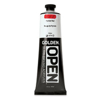 GOLDEN OPEN Vernice acrilica ad asciugatura lenta 148 ml – 7277 Rosso pirrolo