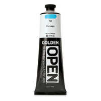 GOLDEN OPEN Vernice acrilica ad asciugatura lenta 148 ml – 7369 Verde acqua