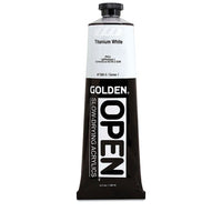 GOLDEN OPEN Vernice acrilica ad asciugatura lenta 148 ml – 7380 Bianco titanio